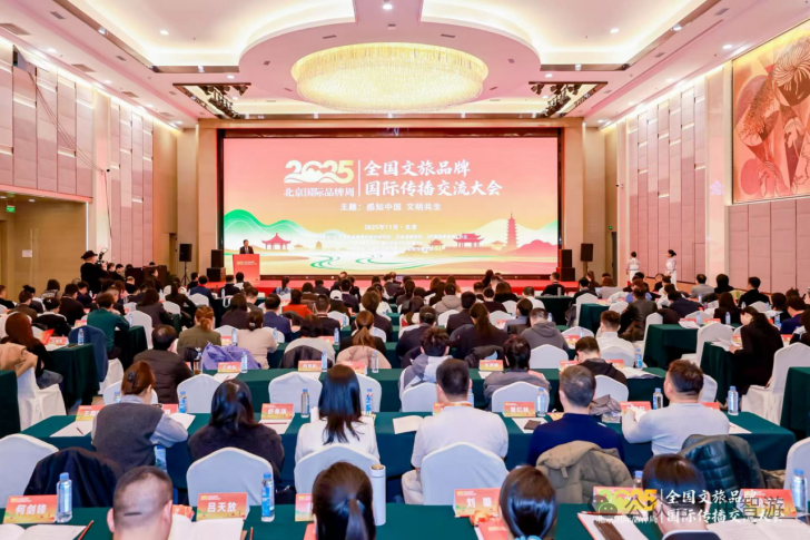 中智游蒋骏出席2025全国文旅品牌大会并发表演讲