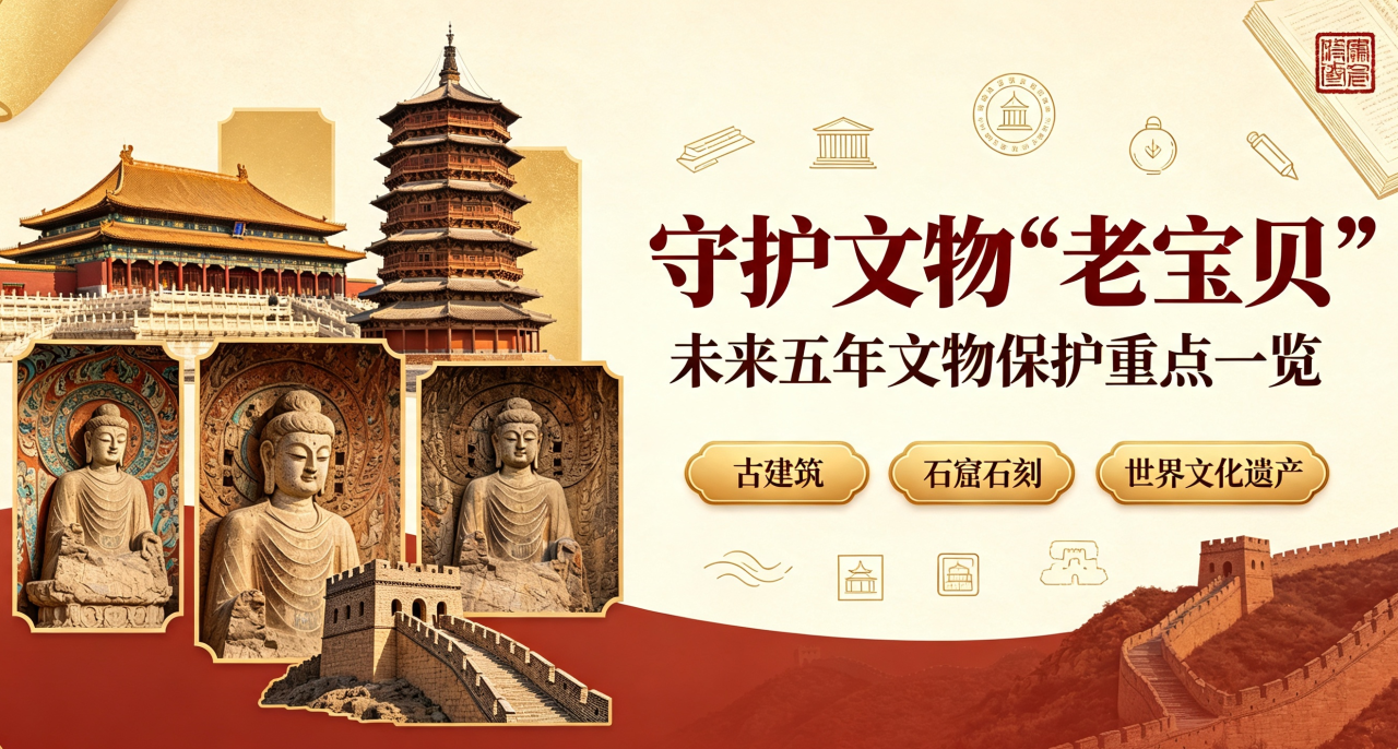国家文物事业发展“十五五”规划发布！明确10方面重点任务→